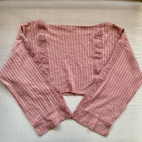 Free People Dylan Knit Set in Mauve Pink - Picture 6 of 9